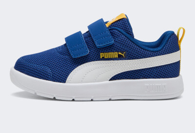 Кеды Puma детские Courtflex V3 Mesh PS - 173135, фото 1 - интернет-магазин MEGASPORT