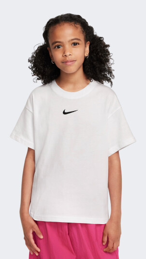 Футболка Nike детская G NSW TEE BOY ESSNTL LBR - 173204, фото 1 - интернет-магазин MEGASPORT