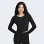 Лонгслив Nike W NSW NK CHLL KNT MRIB LS TOP, фото 1 - интернет магазин MEGASPORT