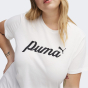 Футболка Puma ESS+ BLOSSOM Script Tee, фото 5 - інтернет магазин MEGASPORT