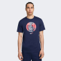 Футболка Nike PSG M NK CREST TEE, фото 1 - інтернет магазин MEGASPORT