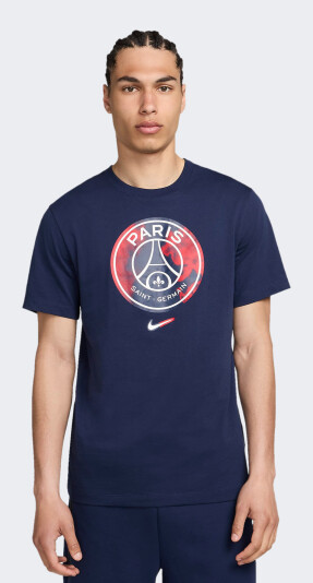 Футболка Nike PSG M NK CREST TEE - 167170, фото 1 - интернет-магазин MEGASPORT