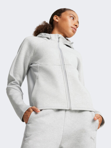 Кофта Puma EVOSTRIPE FZ Hoodie - 162397, фото 1 - интернет-магазин MEGASPORT