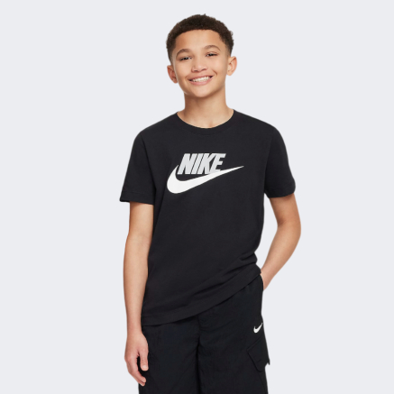 Футболка Nike детская K NSW TEE FUTURA HBR - 167983, фото 1 - интернет-магазин MEGASPORT
