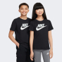 Футболка Nike детская K NSW TEE FUTURA HBR, фото 4 - интернет магазин MEGASPORT