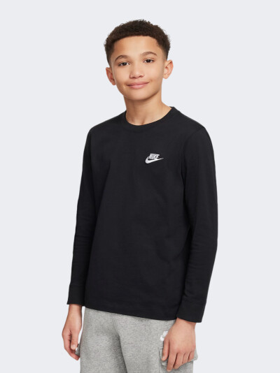 Лонгслів Nike K NSW LS TEE EMB FUTURA LBR - 168727, фото 1 - інтернет-магазин MEGASPORT