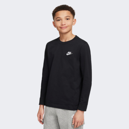 Лонгслив Nike детская K NSW LS TEE EMB FUTURA LBR - 168727, фото 1 - интернет-магазин MEGASPORT
