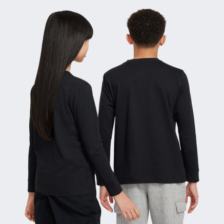 Лонгслив Nike детская K NSW LS TEE EMB FUTURA LBR - 168727, фото 2 - интернет-магазин MEGASPORT