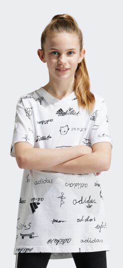 Футболка Adidas дитяча J BLUV T - 167765, фото 1 - інтернет-магазин MEGASPORT