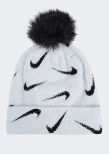 Шапка Nike детская K NK PEAK BEANIE SC POM F24 - 169625, фото 1 - интернет-магазин MEGASPORT