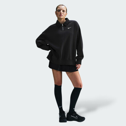 Кофта Nike W NSW PHNX FLC OS QZ POLO - 169667, фото 3 - интернет-магазин MEGASPORT