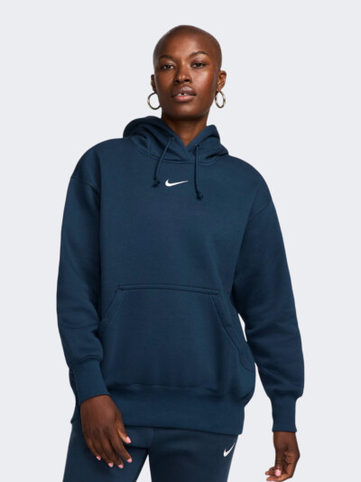 Кофта Nike W NSW PHNX FLC OS PO HOODIE - 169831, фото 1 - інтернет-магазин MEGASPORT