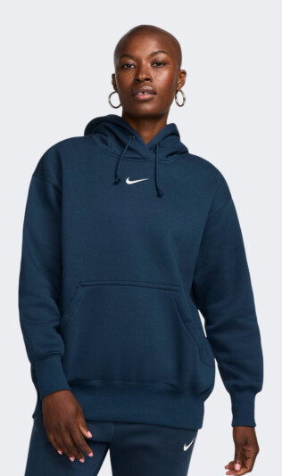 Кофта Nike W NSW PHNX FLC OS PO HOODIE - 169831, фото 1 - інтернет-магазин MEGASPORT