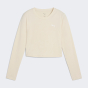 Лонгслив Puma WARDROBE ESS Longsleeve Baby Tee, фото 4 - интернет магазин MEGASPORT