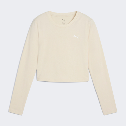 Лонгслив Puma WARDROBE ESS Longsleeve Baby Tee - 173310, фото 4 - интернет-магазин MEGASPORT