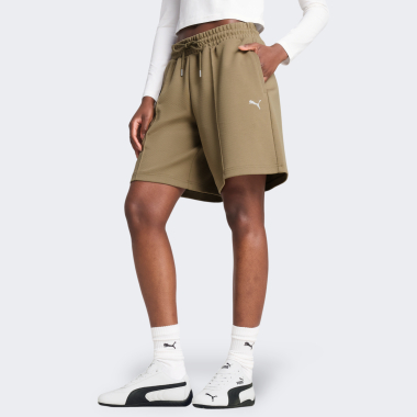 Шорты Puma WARDROBE ESS Relaxed Long Line Shorts 8' DK - 173311, фото 1 - интернет-магазин MEGASPORT