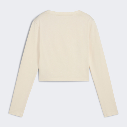 Лонгслив Puma WARDROBE ESS Longsleeve Baby Tee - 173310, фото 5 - интернет-магазин MEGASPORT