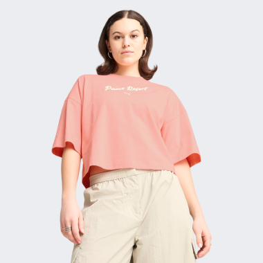 Футболка Puma PREMIUM ESS Oversized Graphic Tee - 173312, фото 1 - интернет-магазин MEGASPORT