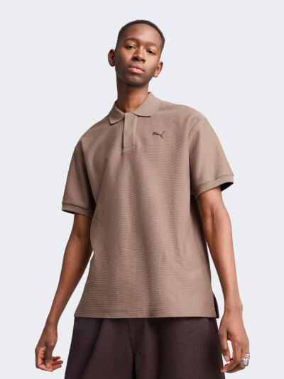 Поло Puma PREMIUM ESS Relaxed Jacquard Polo - 173307, фото 1 - інтернет-магазин MEGASPORT