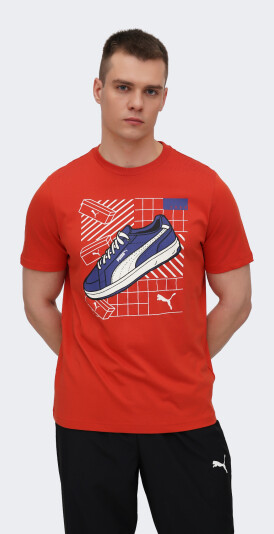 Футболка Puma GRAPHICS Sneaker Tee - 172170, фото 1 - інтернет-магазин MEGASPORT