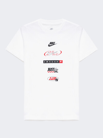Футболка Nike K NSW TEE LOGOS - 172097, фото 1 - інтернет-магазин MEGASPORT