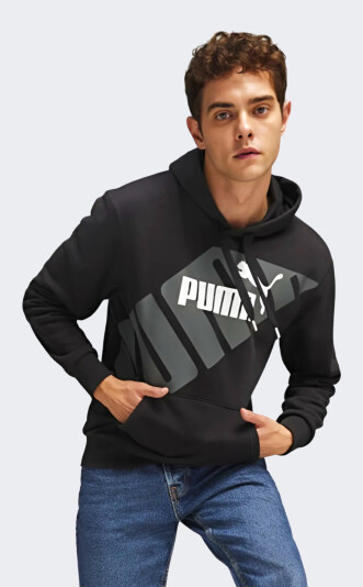 Кофта Puma POWER Graphic Hoodie TR - 163791, фото 1 - интернет-магазин MEGASPORT