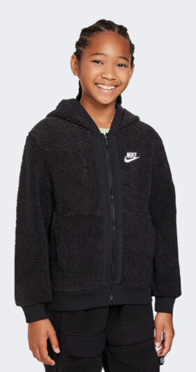 Кофта Nike дитяча K NSW CLUB FLC FZ WINTERIZED - 169789, фото 1 - інтернет-магазин MEGASPORT