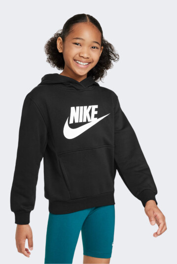Кофта Nike детская K NSW CLUB FLC HDY HBR - 167307, фото 1 - интернет-магазин MEGASPORT