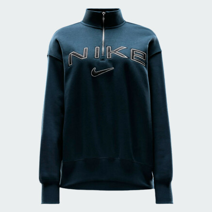 Кофта Nike W NSW PHNX FLC OOS LOGO QZ TOP - 168236, фото 7 - інтернет-магазин MEGASPORT