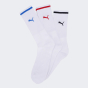 Носки Puma Sport Crew Stripe 3p, фото 1 - интернет магазин MEGASPORT