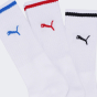 Носки Puma Sport Crew Stripe 3p, фото 2 - интернет магазин MEGASPORT