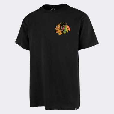 Футболка 47 Brand CHICAGO BLACKHAWKS BACKER - 173339, фото 1 - интернет-магазин MEGASPORT