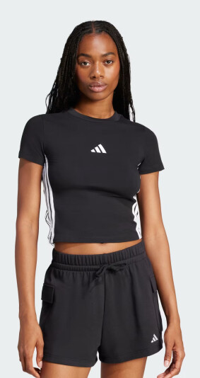 Футболка Adidas W 3S SJ BABY T - 173396, фото 1 - інтернет-магазин MEGASPORT