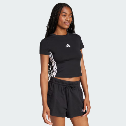 Футболка Adidas W 3S SJ BABY T - 173396, фото 3 - інтернет-магазин MEGASPORT