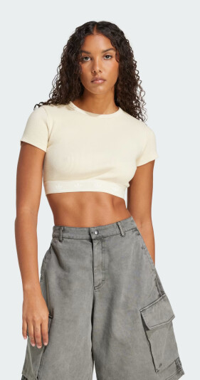 Футболка Adidas Originals RIB SS TOP - 173399, фото 1 - інтернет-магазин MEGASPORT