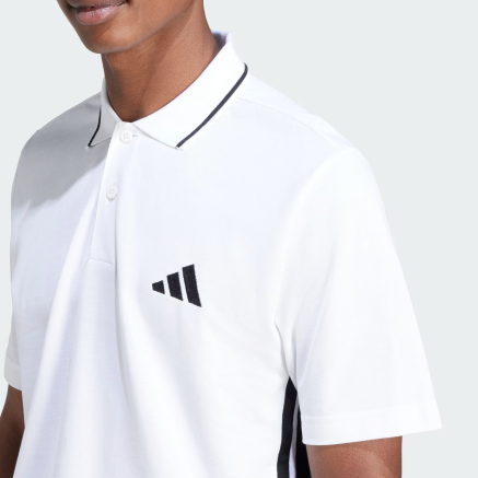Поло Adidas M 3S PQ PS - 173418, фото 4 - интернет-магазин MEGASPORT