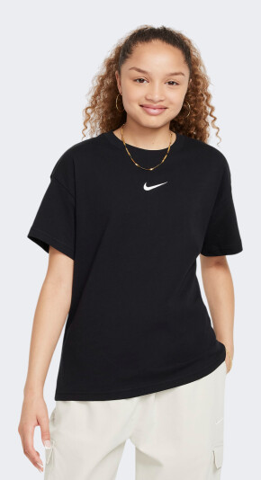 Футболка Nike детская G NSW TEE BOY ESSNTL LBR - 173449, фото 1 - интернет-магазин MEGASPORT