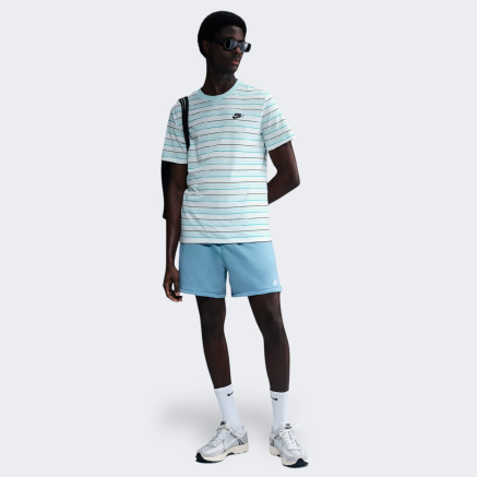 Футболка Nike M NSW TEE CLUB STRIPE SP25 - 173452, фото 3 - інтернет-магазин MEGASPORT