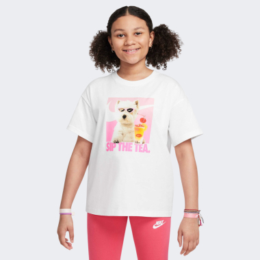 Футболка Nike детская G NSW PHOTO TEE - 173468, фото 1 - интернет-магазин MEGASPORT