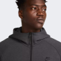Кофта Nike M NK TCH FLC FZ WR HOODIE, фото 4 - інтернет магазин MEGASPORT