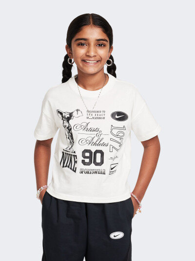 Футболка Nike G NSW TEE DANCE - 173463, фото 1 - інтернет-магазин MEGASPORT
