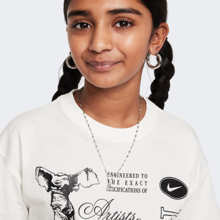 Футболка Nike детская G NSW TEE DANCE - 173463, фото 4 - интернет-магазин MEGASPORT