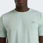 Футболка New Balance Tee Heathertech, фото 4 - інтернет магазин MEGASPORT