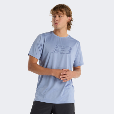 Футболка New Balance Sport Essentials Printed Run T-Shirt - 173505, фото 1 - інтернет-магазин MEGASPORT