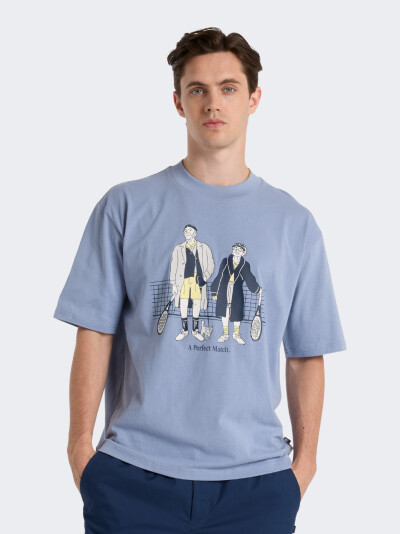 Футболка New Balance A Perfect Match Tennis T-Shirt - 173506, фото 1 - інтернет-магазин MEGASPORT