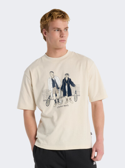 Футболка New Balance A Perfect Match Tennis T-Shirt - 173507, фото 1 - інтернет-магазин MEGASPORT
