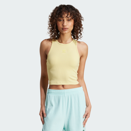Майка Adidas Originals ESS RIB TANK - 173559, фото 1 - интернет-магазин MEGASPORT