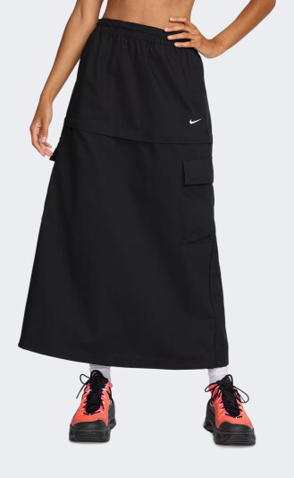 Спідниця Nike W NSW ESSTL WVN MR CGO MDI SKT - 173593, фото 1 - інтернет-магазин MEGASPORT