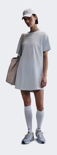 Платье Nike W NSW ESSNTL SS DRESS TSHRT - 173582, фото 1 - интернет-магазин MEGASPORT