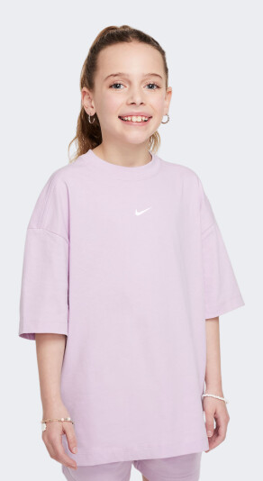 Футболка Nike дитяча G NSW TEE SS OS LBR - 173596, фото 1 - інтернет-магазин MEGASPORT